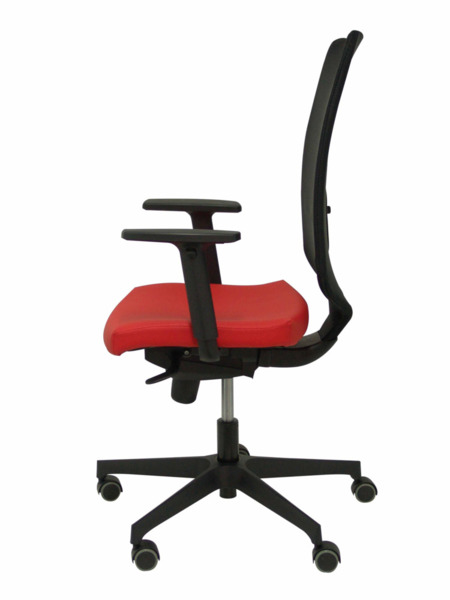 Silla de oficina OssaN similpiel rojo (4)