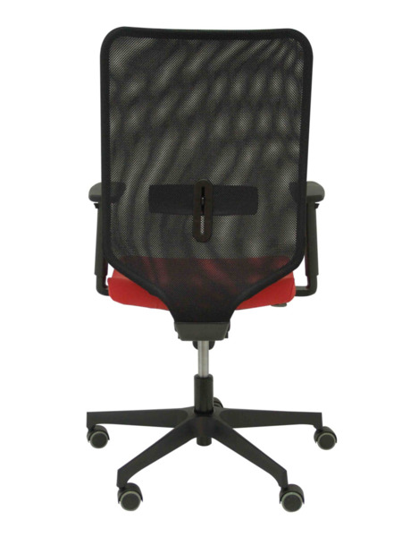 Silla de oficina OssaN similpiel rojo (6)