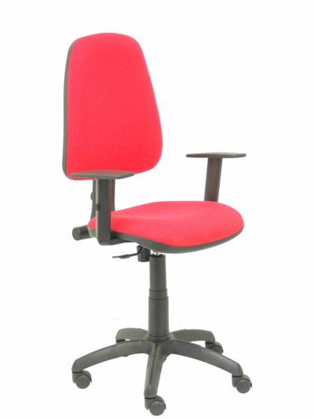 Silla de oficina Sierra bali rojo brazos regulables (1)