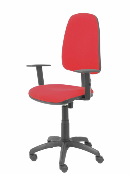 Silla de oficina Sierra bali rojo brazos regulables (3)