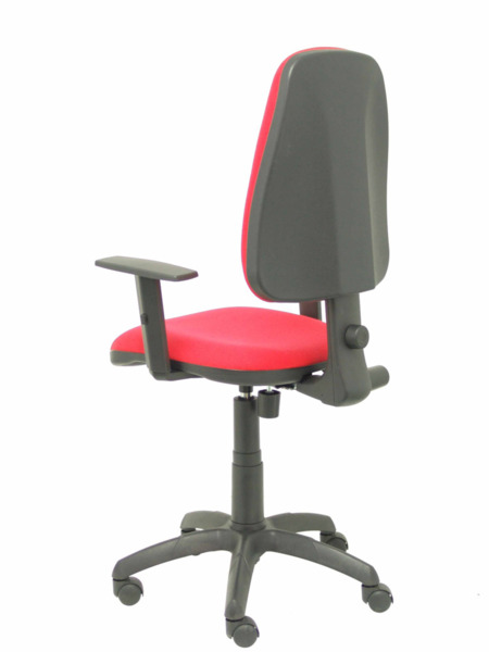 Silla de oficina Sierra bali rojo brazos regulables (5)