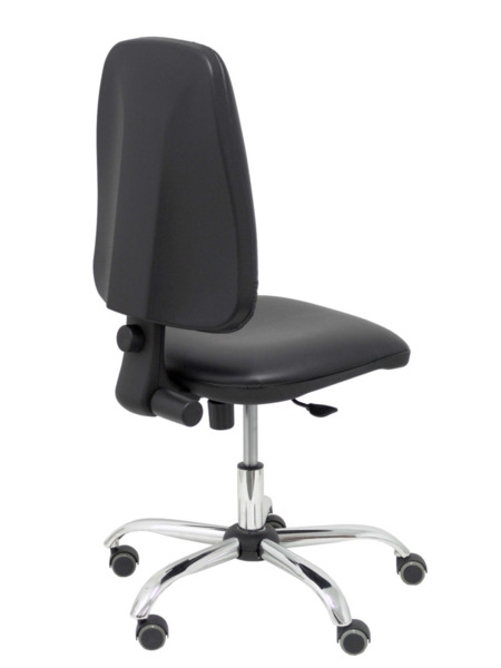 Silla de oficina Socovos similpiel negro (7)