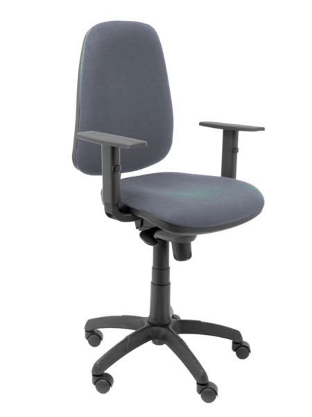 Silla de oficina Tarancón bali gris oscuro con brazos regulables