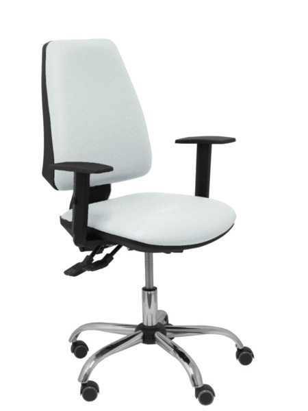 Silla Elche S 24 horas similpiel blanco (1)