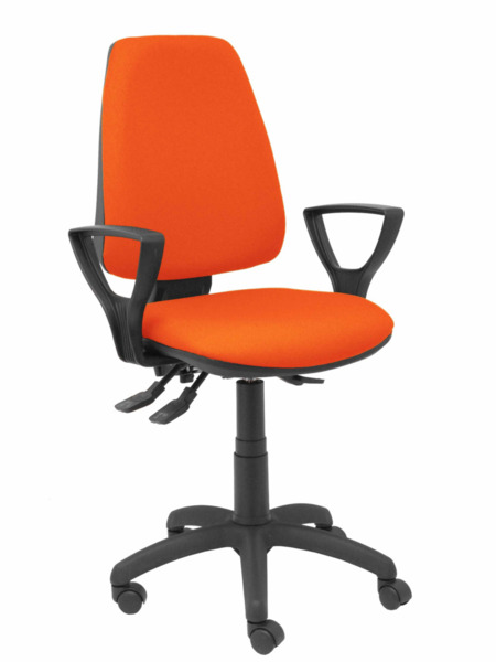 Silla Elche S bali naranja oscuro brazos fijos (1)