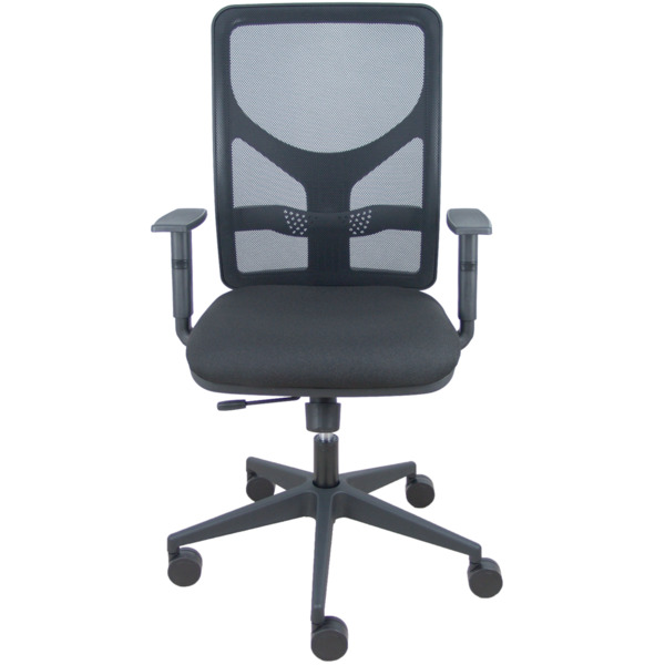 Silla Motilla traslack malla negra asiento bali negro brazo regulable