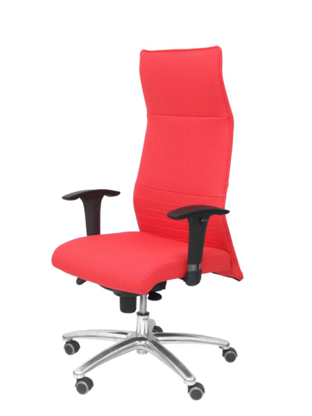 Sillón de oficina Albacete XL bali rojo hasta 160kg (3)