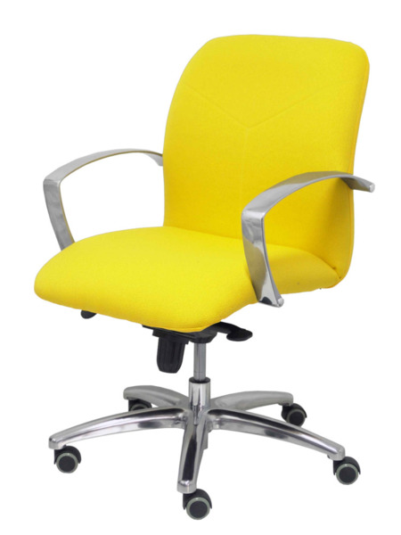 Sillón de oficina Caudete confidente bali amarillo (3)