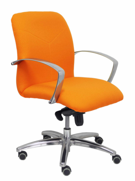 Sillón de oficina Caudete confidente bali naranja (1)