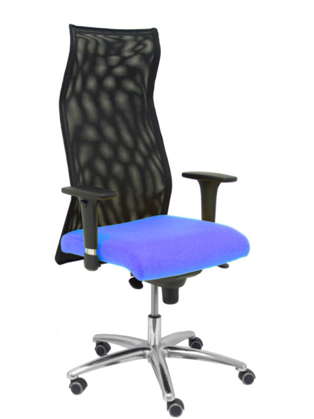 Sillón de oficina Sahúco XL bali azul claro hasta 160kg (1)