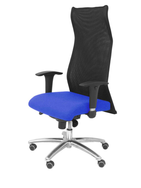 Sillón de oficina Sahúco XL bali azul hasta 160kg (3)