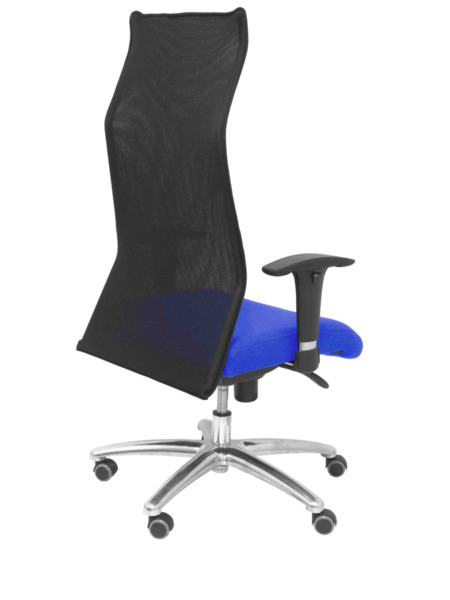 Sillón de oficina Sahúco XL bali azul hasta 160kg (7)