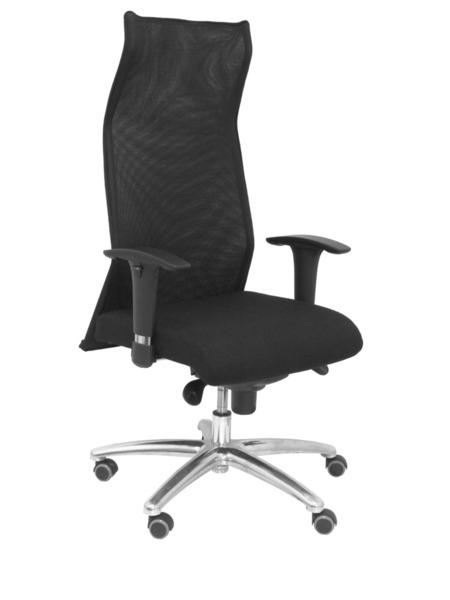 Sillón de oficina Sahúco XL bali negro hasta 160kg (1)