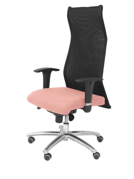 Sillón de oficina Sahúco XL bali rosa hasta 160kg (3)