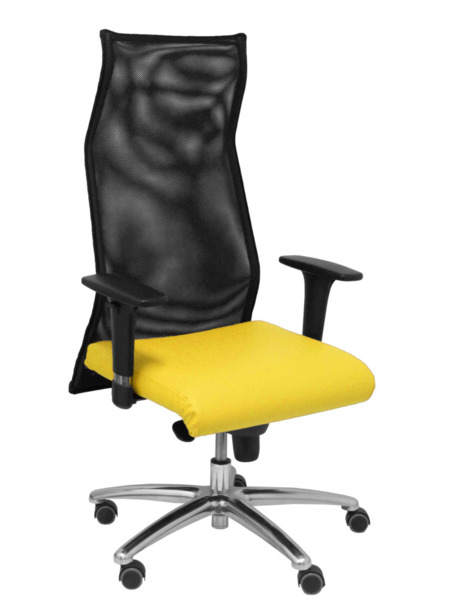 Sillon Sahuco similpiel amarillo (1)