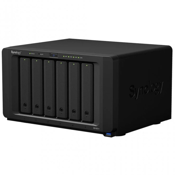 Synology DiskStation DS1621+ - Hasta 108TB - Procesador AMD