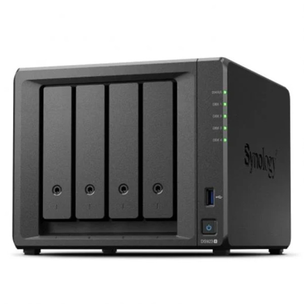 Synology DiskStation DS923+ Servidor de Almacenamiento NAS - Hasta 4 Unidades de Almacenamiento - Interfaz Soportado M.2, SATA I