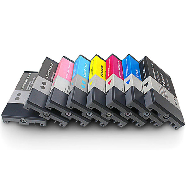 T6031- T6039, C13T603100-C13T603900 Pack 8 tinteiro pigmentada generico para Epson Stylus negro 7880 / 9880 / 7800 / 9800