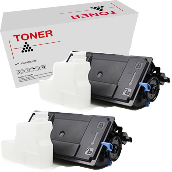 TK3130 pack 2 cartuchos de toner compatible con Kyocera 1T02LV0NL0 de alta calidad