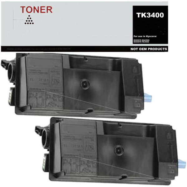 TK3400 pack 2 toner negro compatible con Kyocera 1T0C0Y0NL0