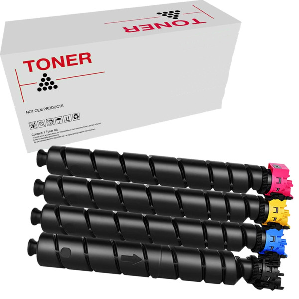 TK8545 KCMY pack 4 cartuchos de toner compatible con Kyocera 1T02YM0NL0 1T02YMCNL0 1T02YMBNL0 1T02YMANL0 de alta calidad