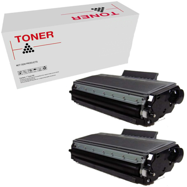 TN3130 / TN3170 / TN3230 / TN3280 pack 2 toner generico Brother TN-3130 / TN-3170 / TN-3230 / TN-3280