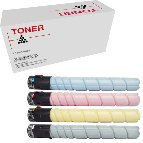 TN321 pack 4 toner generico Konica Minolta Bizhub A33K150 A33K250 A33K350 A33K450 para C221 C224 C227 C267 C281 C284…