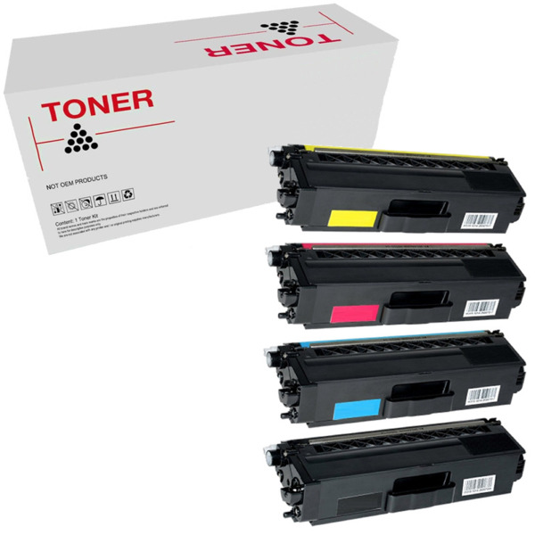 TN421 / TN423 / TN426 pack 4 toner generico Brother TN-421BKCMY TN-423BKCMY TN-426BKCMY