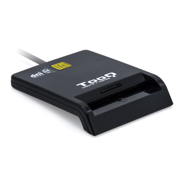 Tooq Lector de Tarjetas Inteligentes DNIe SIM USB-C - Color Negro