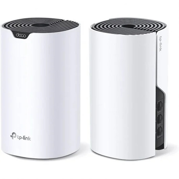 TP-Link Deco S7 Sistema WiFi 6 Mesh Inteligente Doble Banda AC1900 - 2 Unidades Deco - 3 Puertos Ethernet LAN (RJ-45) - Tecnolog