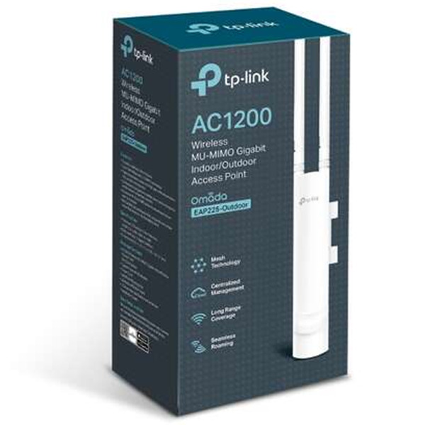 TP-Link Omada Punto de Acceso Inalambrico AC1200 MU-MIMO - Tecnologia Mesh - Montaje de Exterior/Interior