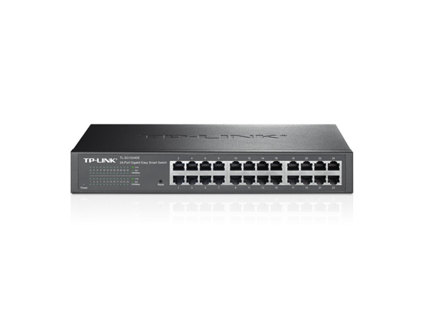 TP-Link Switch de 24 Puertos Gigabit Easy Smart - Tecnologia Verde - Plug & Play