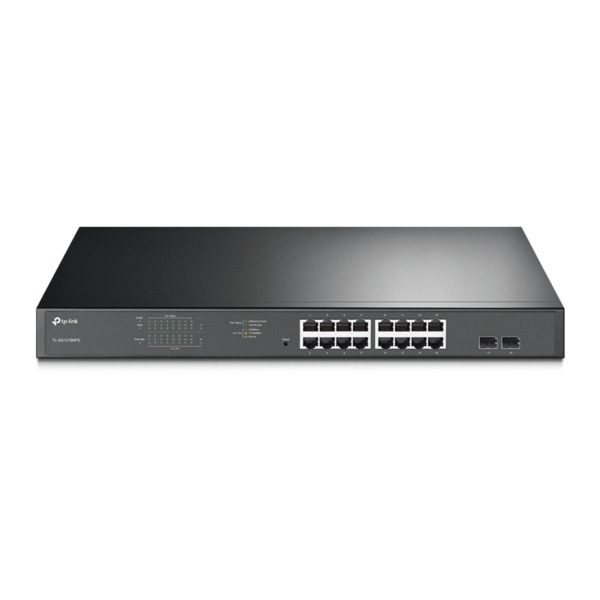 TP-Link Switch Easy Smart JetStream - 16 Puertos Gigabit PoE/PoE+