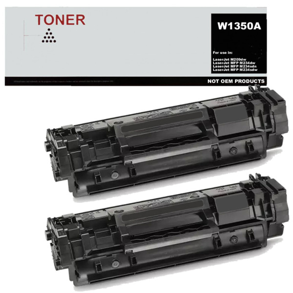 W1350A pack 2 cartuchos de toner compatible con HP 135A (NO usar en HP+)