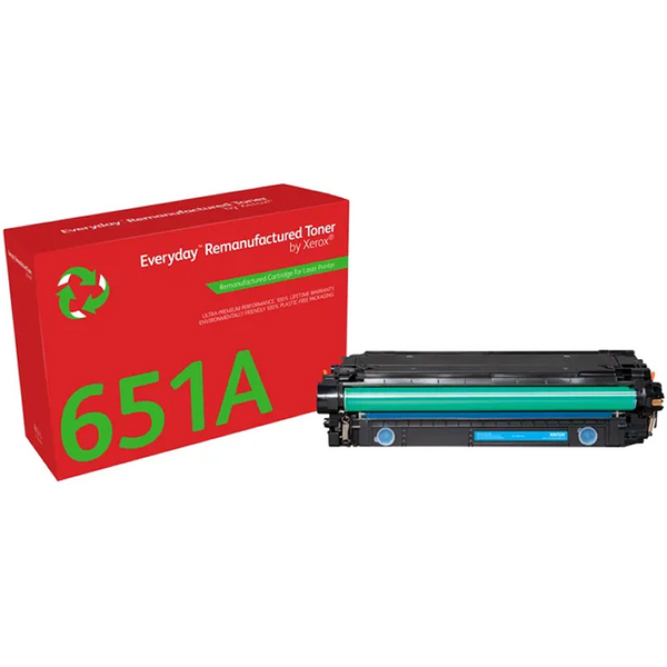 Xerox Everyday HP CE341A/CE271A/CE741A Cyan Cartucho de Toner Generico - Reemplaza 651A/650A/307A