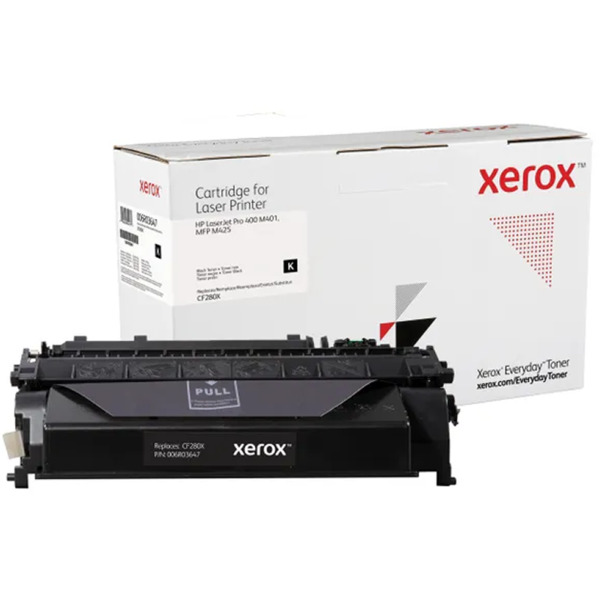 Xerox Everyday HP CF280X Negro Cartucho de Toner Generico - Alto Rendimiento - Reemplaza 80X