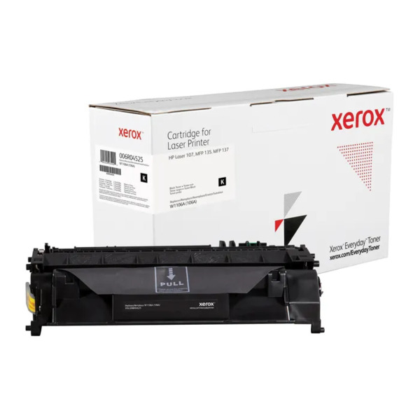 Xerox Everyday HP W1106A Negro Cartucho de Toner Generico - Reemplaza 106A