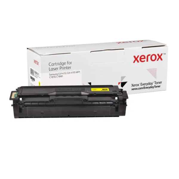 Xerox Everyday Samsung CLP415/CLX4195 Amarillo Cartucho de Toner Generico - Reemplaza CLT-Y504S/SU502A