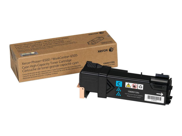 Xerox Phaser 6500 Cyan Cartucho de Toner Original - 106R01594