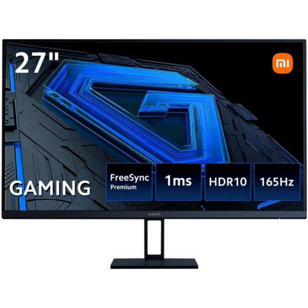 Xiaomi G27i Monitor Gaming LED IPS 27" Full HD 1080p 165Hz FreeSync Premium - Respuesta 1ms - Relacion de Aspecto 16:9 - Angulo