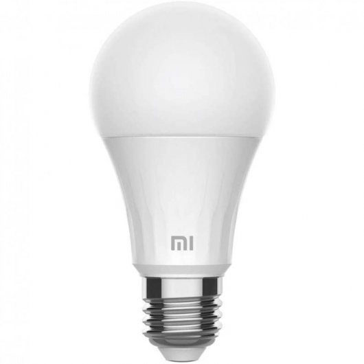 Xiaomi Mi LED Smart Bulb Bombilla Inteligente 8W E27 WiFi - Blanco Calido - Control de Voz - 810lm - Brillo Ajustable