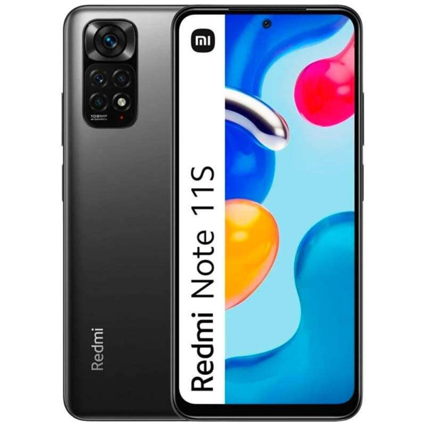 Xiaomi Redmi Note 11S Smartphone 6.43" - 6GB - 128GB - Camara Cuadruple 108MP - Bateria 5000mAh - Carga Rapida 33W