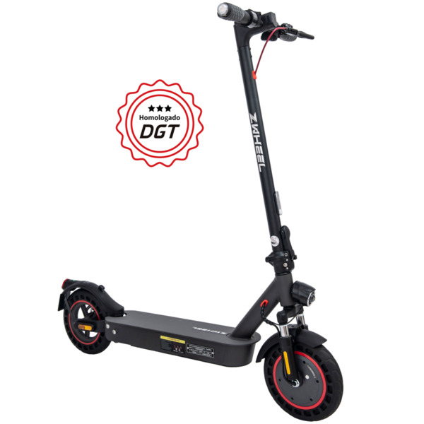 Zwheel ZLion X Max Patinete Electrico Motor 400W - Homologado DGT - Velocidad hasta 25Km/h - Autonomia hasta 40km - Carga Maxima